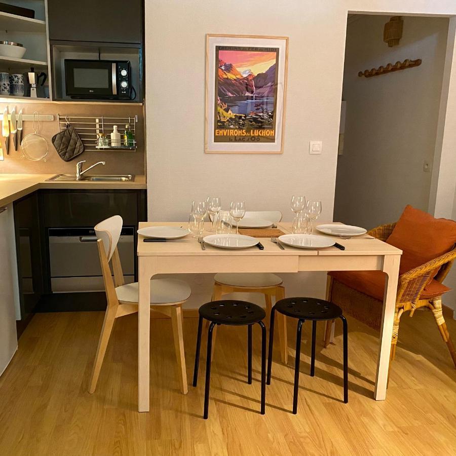 Newly Renovated Ground Floor Apartment Close To Thermes Bagneres-de-Luchon Exterior photo